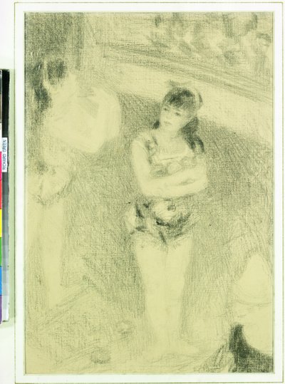 Zwei Zirkusmädchen von Pierre Auguste Renoir